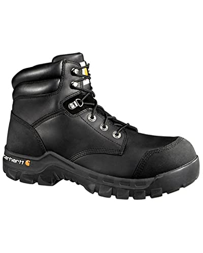 Carhartt Footwear CMF6371 6-Inch Black Rugged Flex Waterproof Boot - 9 M - Black - Image 2