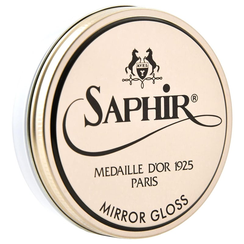 SAPHIR Medaille d’Or Mirror Gloss - Natural Wax Polish for Leather Shoes & Boots - Neutral - Image 1