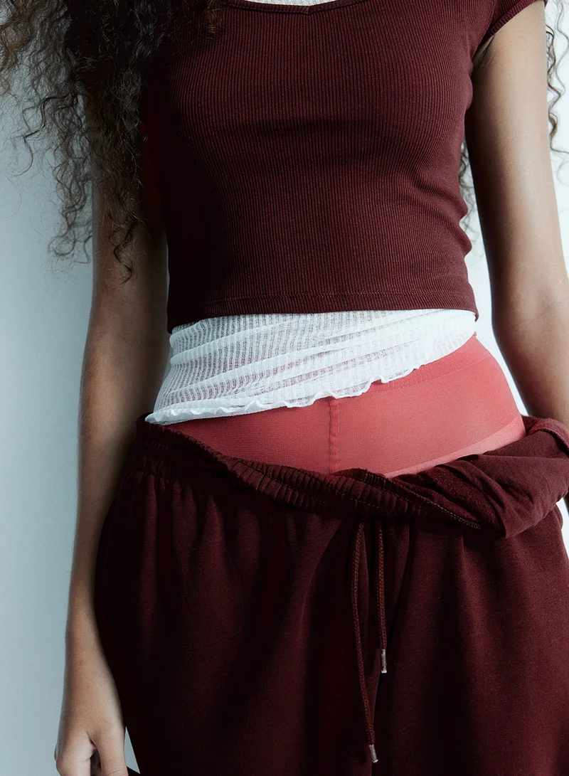 اتش اند ام High-Waisted Joggers