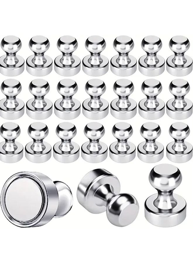 50 قطعة مغناطيس الثلاجة دبابيس معدنية دبابيس الدفع مغناطيس السبورة البيضاء لمطبخ مكتب أداة - Image 2