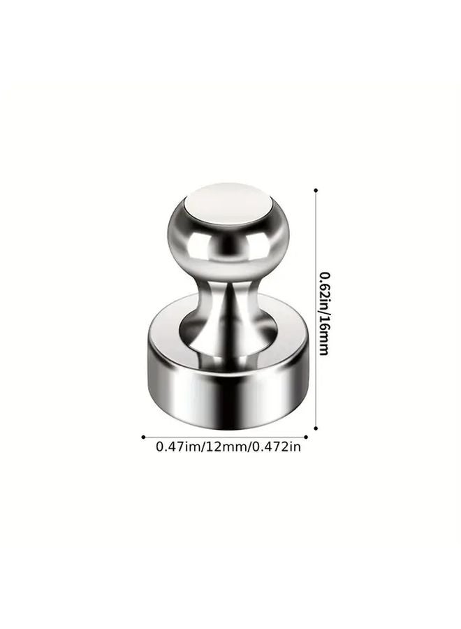 50 قطعة مغناطيس الثلاجة دبابيس معدنية دبابيس الدفع مغناطيس السبورة البيضاء لمطبخ مكتب أداة - Image 3