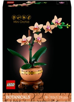 LEGO LEGO Botanicals Mini Orchid Plant Gift 10343 Building Set (274 Pieces)  - Image 2