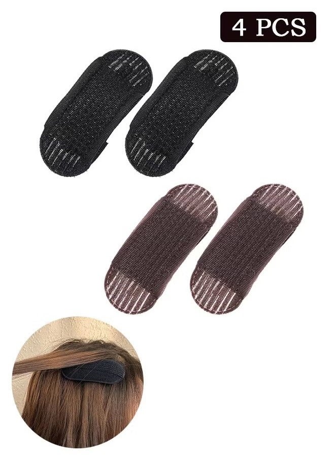 4 Pcs Invisible Fluffy Hair Clips, Padding Bun, Hair Barrettes Tool - Image 1