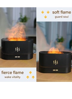 بيوينتي Flame Air Diffuser,Humidifier,Portable-Noiseless Aroma Diffuser for Home,Office or Yoga Essential Oil Diffuser with No-Water Auto-Off Protection  - Image 3