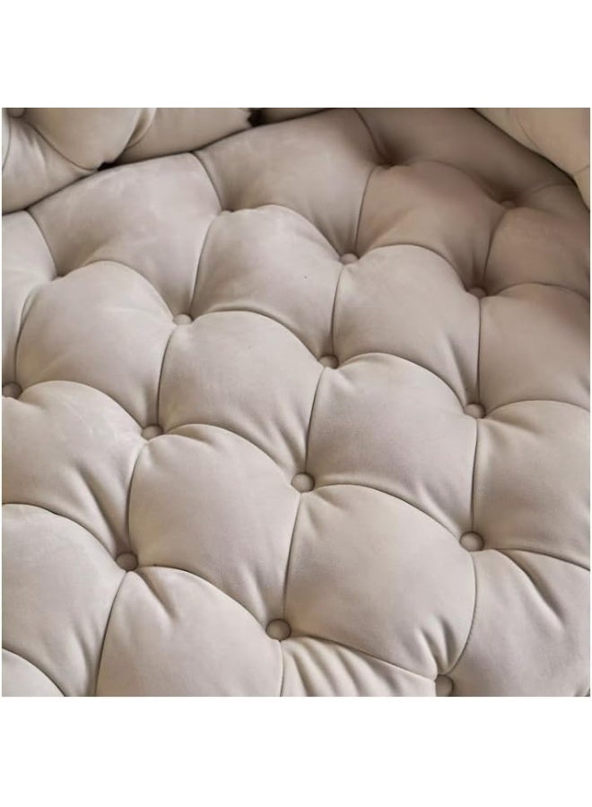 Zayn comforts Luxury Chester Moon Armchair  Timeless Quilted Design, Premium Comfort & Elegant Statement Piece for Modern & Classic Interior - Image 4