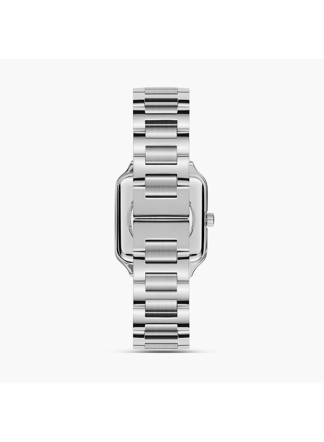 OMAX ساعة أومكس فضية أنالوج للنساء - Image 3