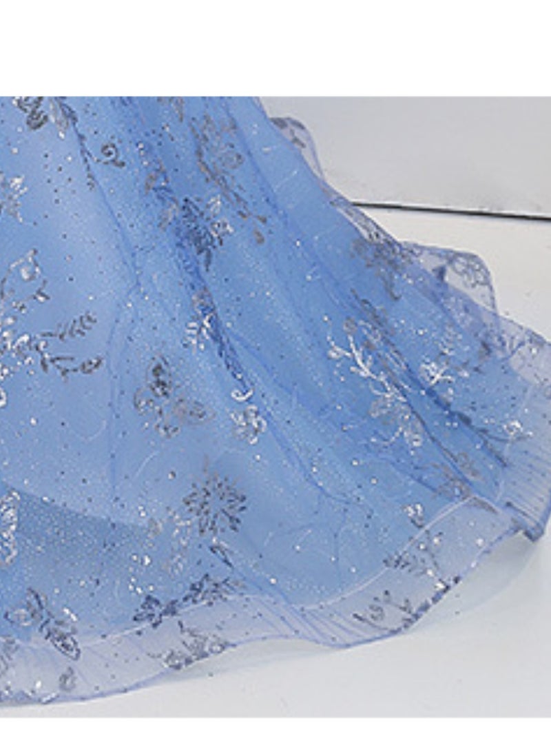 Princess dress piano performance dress host birthday evening dress Costumes - Image 4