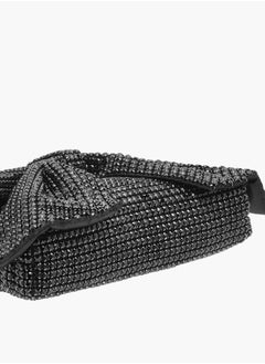 Celeste Women Bow Embellished Crossbody Bag with Chain Strap Ramadan Collection  - Image 5