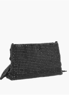Celeste Women Bow Embellished Crossbody Bag with Chain Strap Ramadan Collection  - Image 3