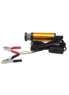 BOSS LIFE STYLE 12V DC Electric Fuel Transfer Pump for Diesel Oil and Water - Portable Mini Pump with Aluminum Alloy Shell  - Image 1