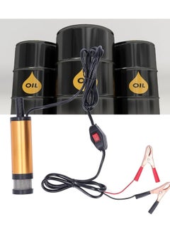 BOSS LIFE STYLE 12V DC Electric Fuel Transfer Pump for Diesel Oil and Water - Portable Mini Pump with Aluminum Alloy Shell  - Image 3