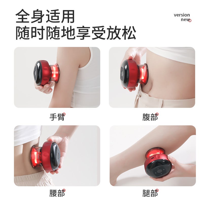 Electric Scraping Instrument Cupping Device Meridian Brush Large Suction Walking Tank Sucking Machine Compress Meridian Dredging Beauty Instrument Manufacturer - Image 5