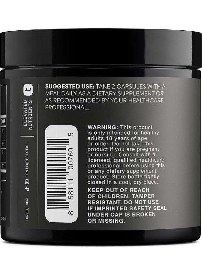 Toniiq Ashwagandha – 40 Concentrated Extract – 25% Withanolides 120 Capsules - Image 3