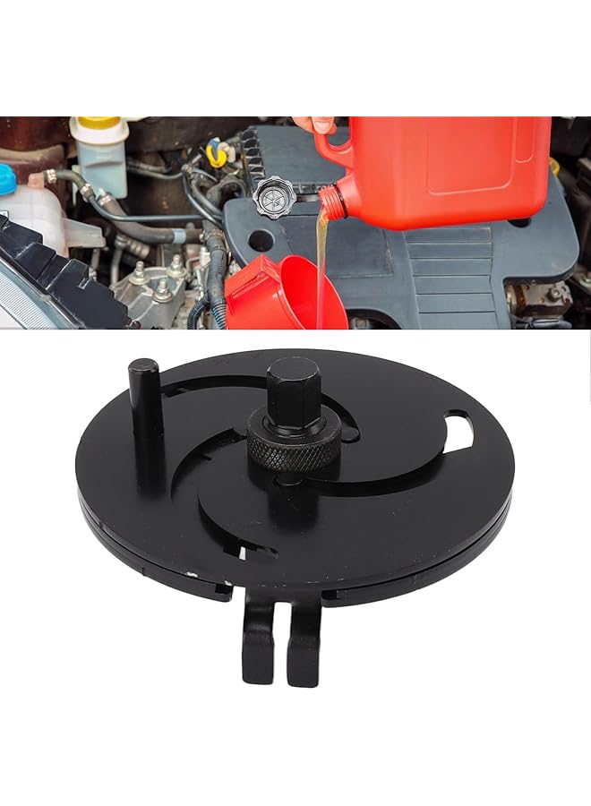 Universal Fuel Pump Removal Tool, Round Steel Multifunctional Oil Pump Removal Tool Adjustable 3 Jaws Tightening Fuel Tank Lid Wrench For Removing Gasoline Pump - Image 5