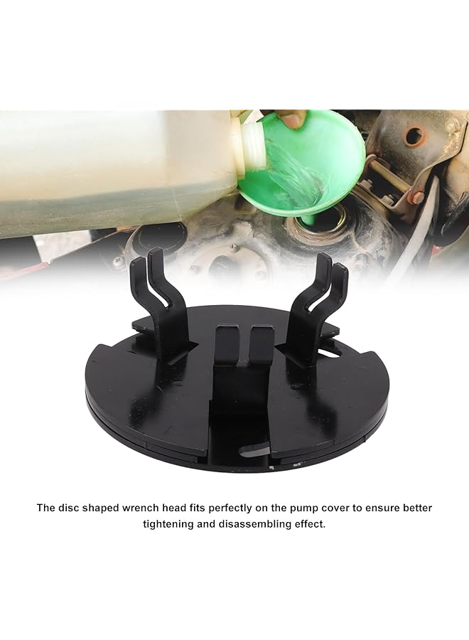 Universal Fuel Pump Removal Tool, Round Steel Multifunctional Oil Pump Removal Tool Adjustable 3 Jaws Tightening Fuel Tank Lid Wrench For Removing Gasoline Pump - Image 2