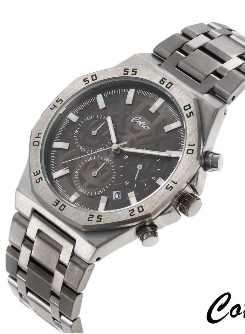 ساعة رجالي ستانلس ستيل