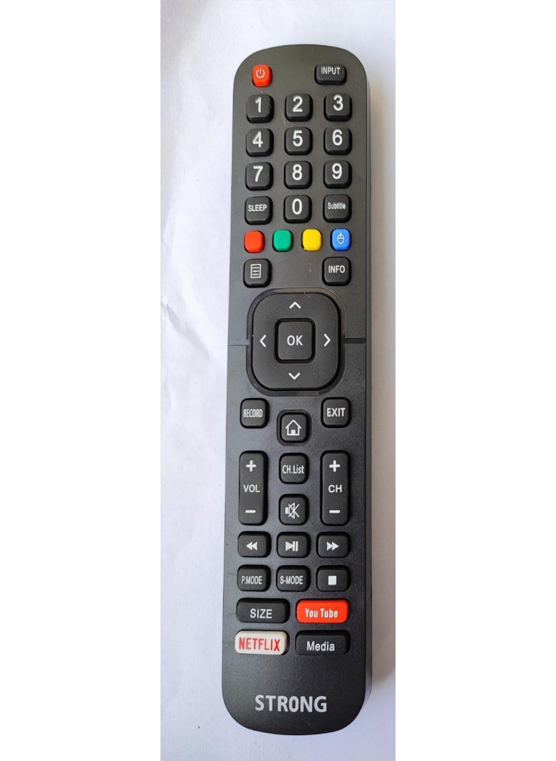 Sunny Strong LCD LED TV Youtube+Netflix Remote Control 