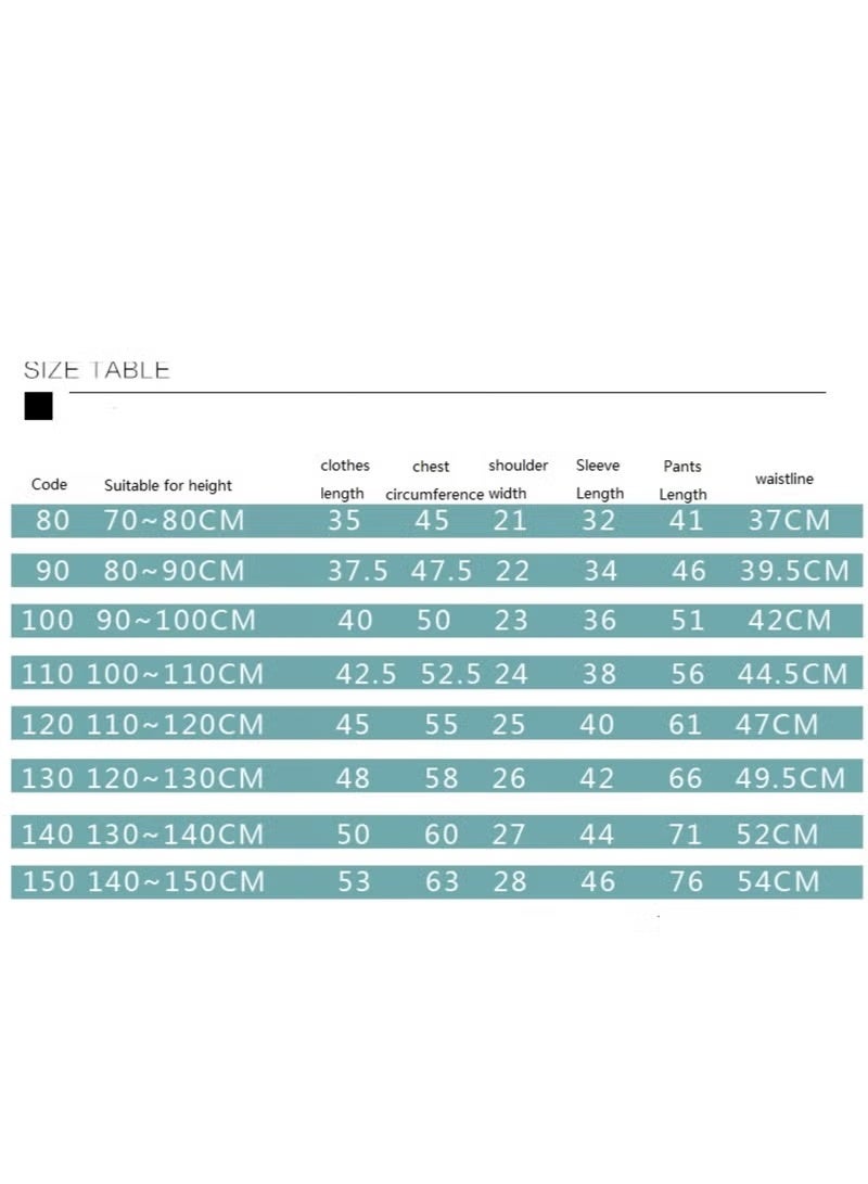 مجموعة ملابس داخلية حرارية للأطفال بلون واحد، قمصان وسروال ناعم، مجموعة ملابس نوم ناعمة للأطفال - Image 3