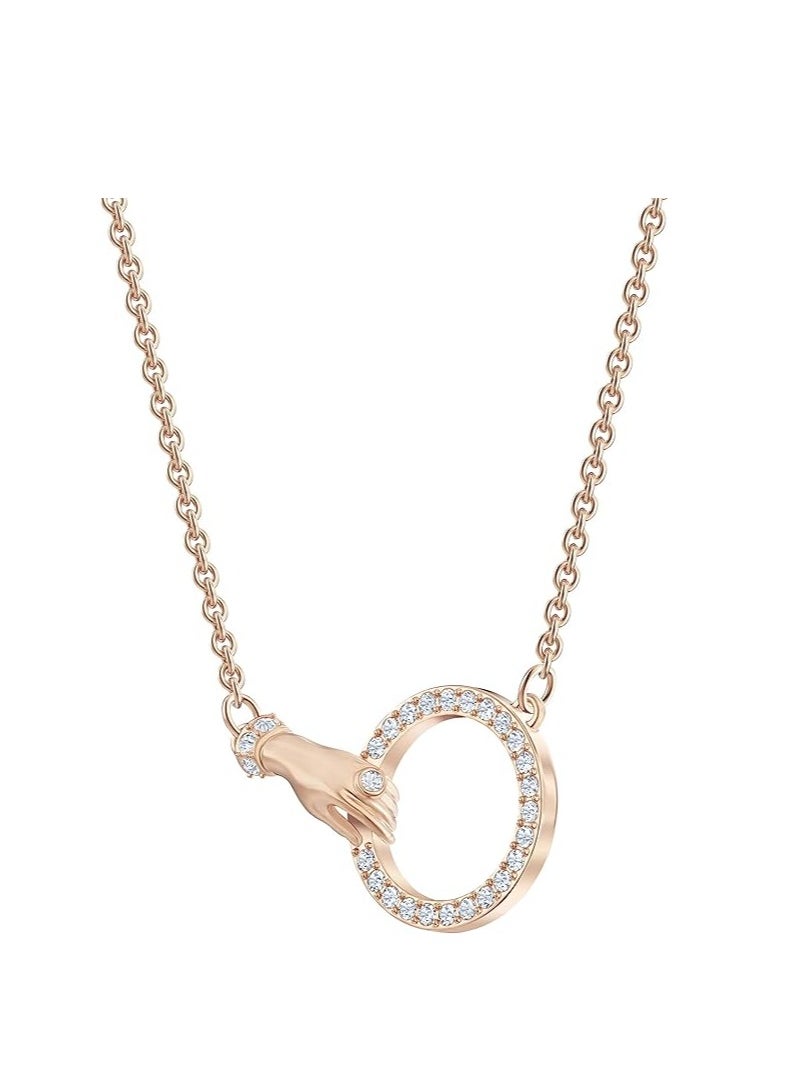 Swarovski Symbolic Crystal Jewelry Collection, Rose Gold Tone Finish,Necklace,38CM - pzsku/Z5C17A03236AA82619D7CZ/45/_/1733812841/bb26be69-51a5-4eb0-961a-3f0dbf7e241f