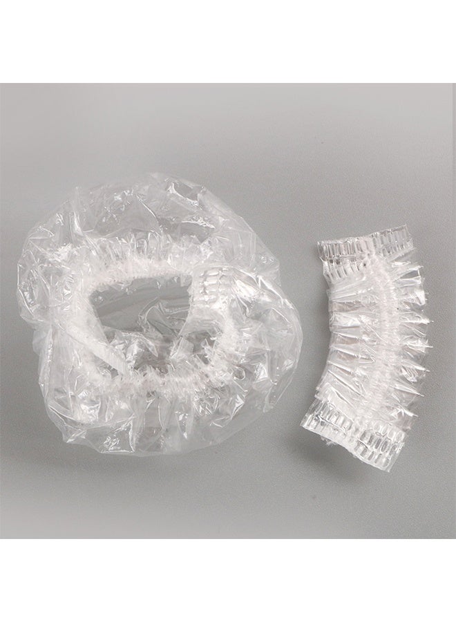 Generic 100-Piece Disposable Ear Protector Cover Cap Clear  - Image 1
