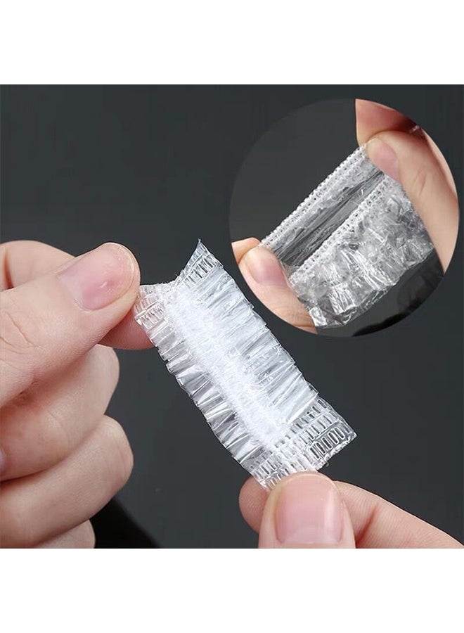 Generic 100-Piece Disposable Ear Protector Cover Cap Clear  - Image 4