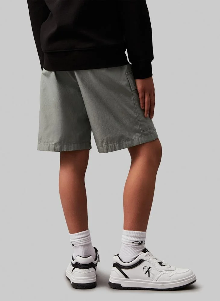 كالفن كلاين جينز Youth Logo Cargo Shorts