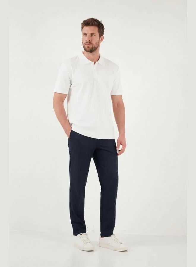 Buratti  Buratti Cotton Short Sleeve Buttoned Polo T-Shirt Men's POLO T-SHIRT 5904051 for Men | Best Price UAE