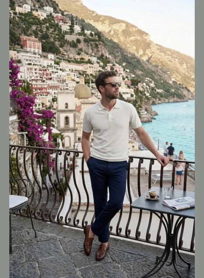 Buratti  Buratti Cotton Short Sleeve Buttoned Polo T-Shirt Men's POLO T-SHIRT 5904051 for Men | Best Price UAE