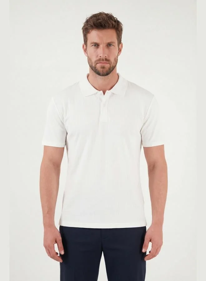 Buratti Cotton Short Sleeve Buttoned Polo T-Shirt Men's POLO T-SHIRT 5904051