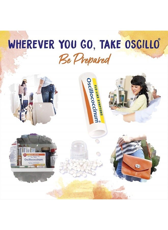 Boiron أوسيلوكوكسيوم دواء هوميوباتي للأعراض الشبيهة بالإنفلونزا، أبيض، 36 حبة - Image 4