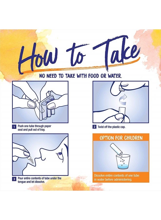 Boiron أوسيلوكوكسيوم دواء هوميوباتي للأعراض الشبيهة بالإنفلونزا، أبيض، 36 حبة - Image 3