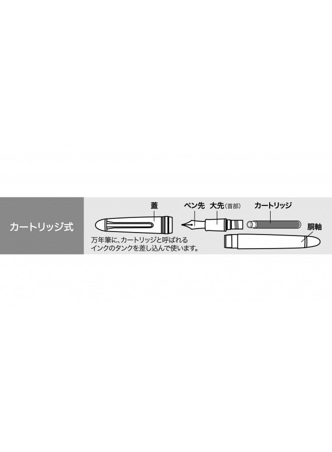Sailor Fude De Mannen - Stroke Style Calligraphy Fountain Pen - Bamboo Green - Nib Angle 55 Degrees (11-0127-767) - Image 3
