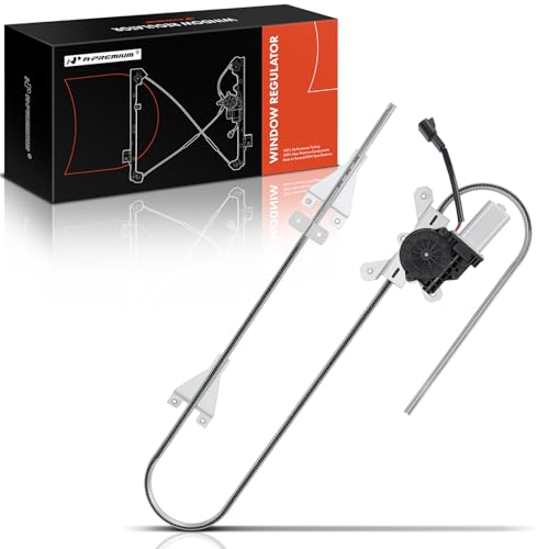 A-Premium Power Window Regulator with Motor Compatible with Kenworth T660 06-18 T680 13-18 T800 06-14 W900 2006-2020 Front Right Passenger Side - Image 1