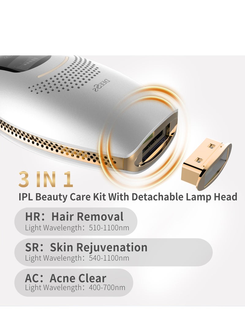 ديس GP590PLUS نظام إزالة الشعر بالليزر IPL Ice Cool باللون الأبيض - Image 5