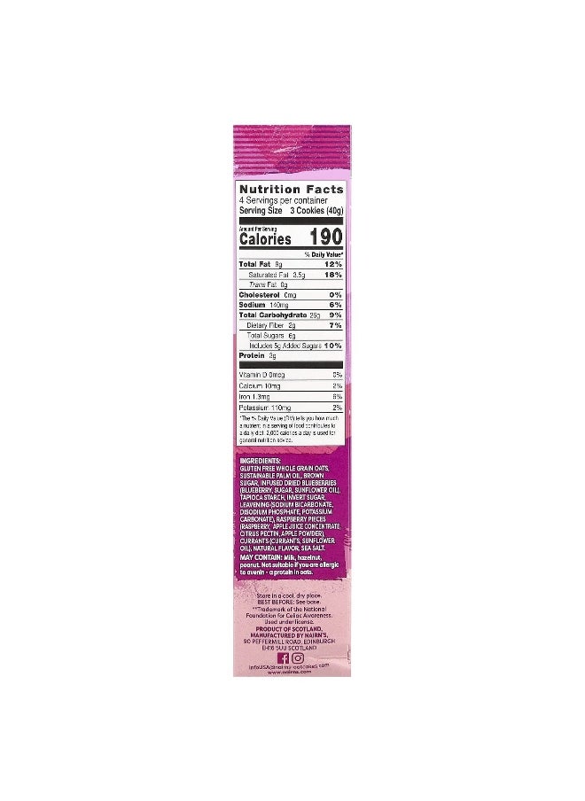 Nairn's Nairn's, Breakfast Biscuits, Blueberry & Raspberry, 5.64 oz (160 g)  - Image 2
