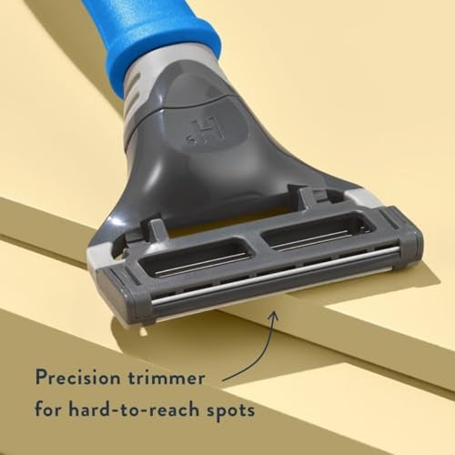 Harry's Original Razors for Men - Two 5-Blade Cartridges and 1 Razor Handle - German Engineered - Surf Blue Edition - Image 3
