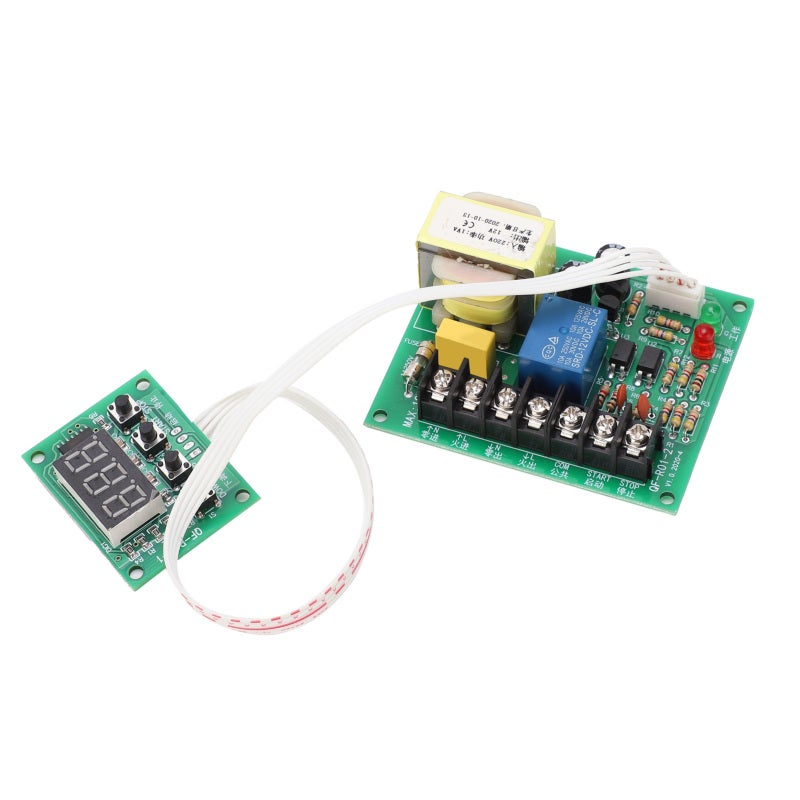 songle Delay Relay Module: 220V PCB 15A Load - High Accuracy Digital Display Optocoupler Isolation Stable Operation for Industrial Automation & Circuit Control - Image 2