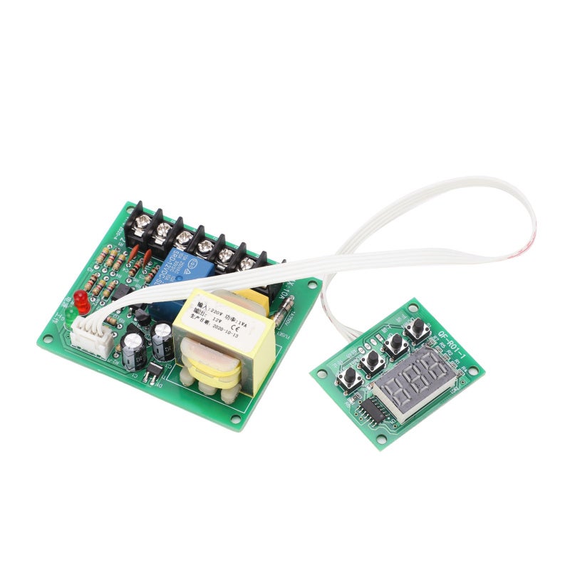 songle Delay Relay Module: 220V PCB 15A Load - High Accuracy Digital Display Optocoupler Isolation Stable Operation for Industrial Automation & Circuit Control - Image 1