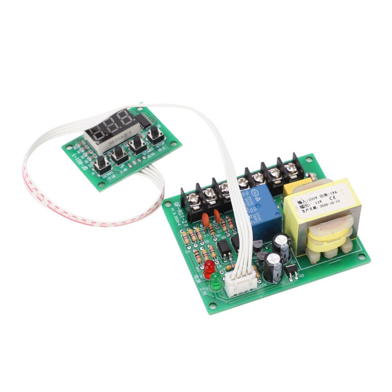 songle Delay Relay Module: 220V PCB 15A Load - High Accuracy Digital Display Optocoupler Isolation Stable Operation for Industrial Automation & Circuit Control - Image 4