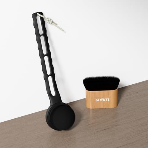 GOERTI Professional Makeup Kabuki Foundation Brush for Face and Body Makeup, Bamboo Handle Large Powder Brushes, Full Coverage Base Brush for Liquid, Highlighter, Bronzer, Cream or Flawless Cosmetics - Image 5