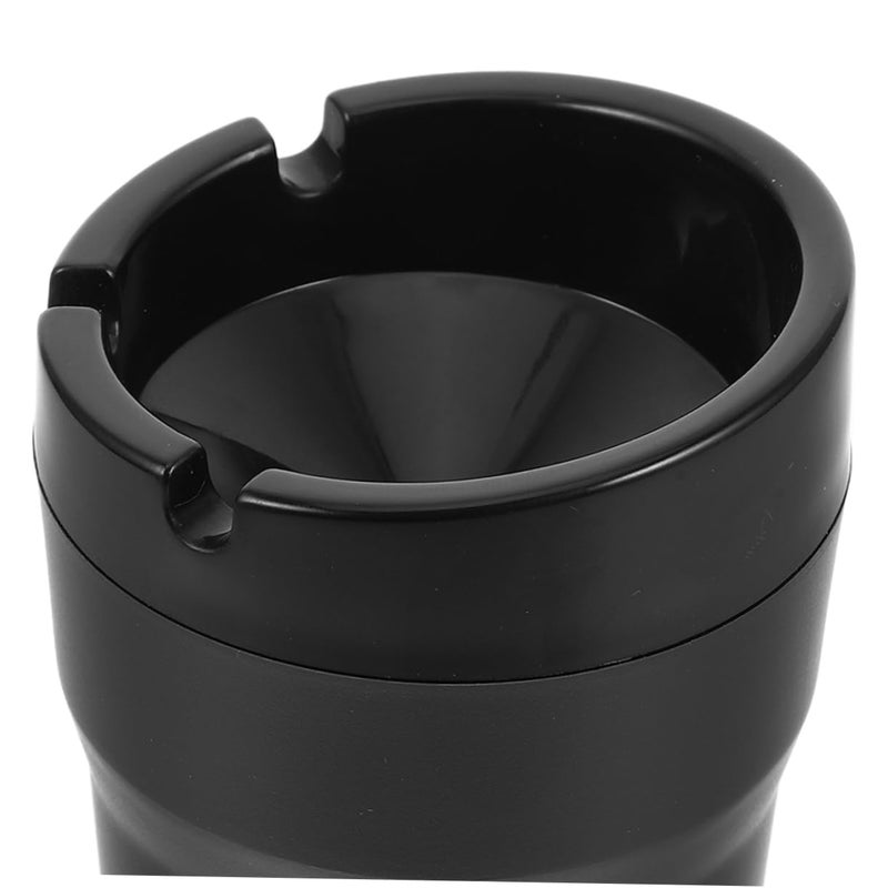 Smokeless Car Ashtray With Lid 2 Pack Portable Odor Control Travel Design - Image 4