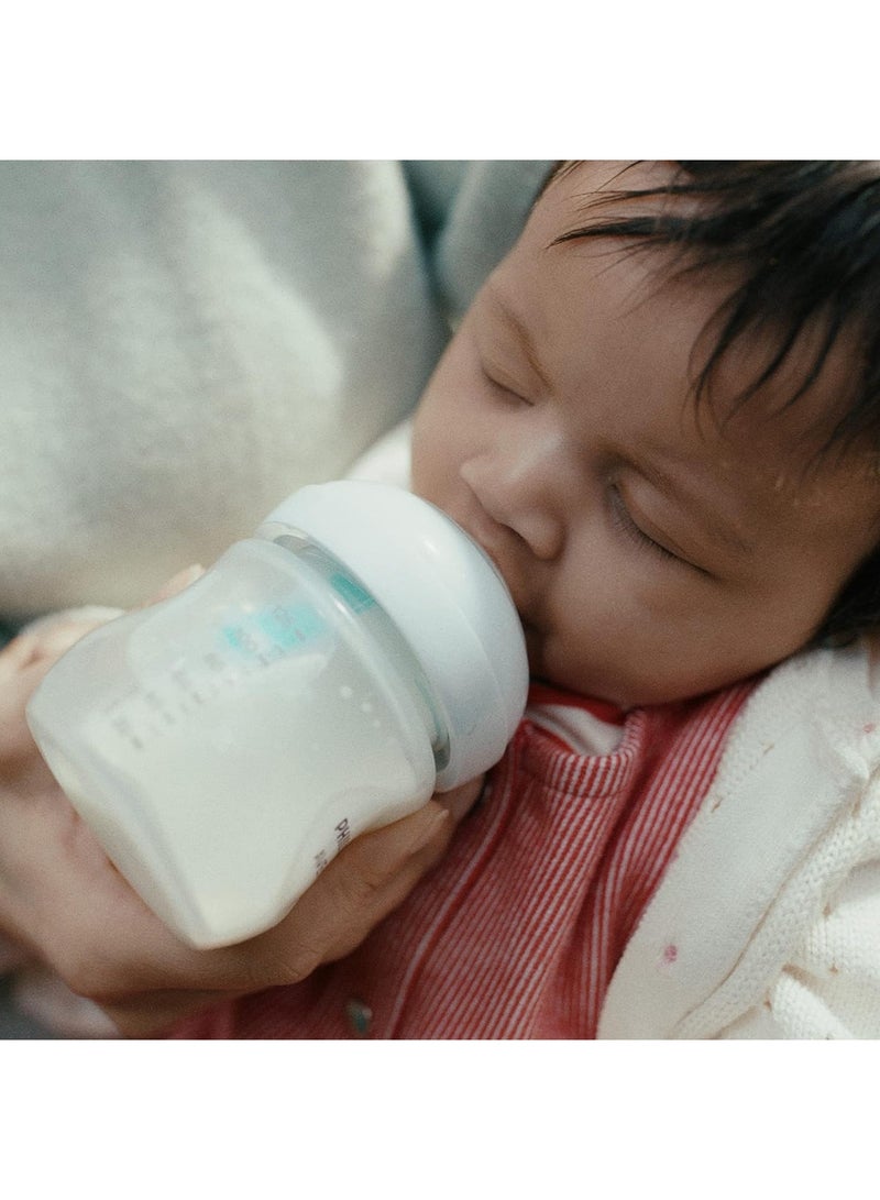 Philips Avent Natural Response Baby Bottle 125 Ml, 2 Pack, Baby Milk Bottle With Airfree Vent Bpa Free For Newborn Babies - Image 3