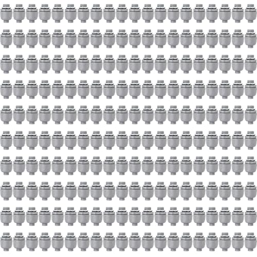 Wocloer 3/4 inch Liquid Tight Connector PVC Flexible Conduit Connector, Straight 180 Degree UL Listed Liquid Tight Connector, Non-Metallic Electrical Conduit Fittings (12 Pack) - Image 1