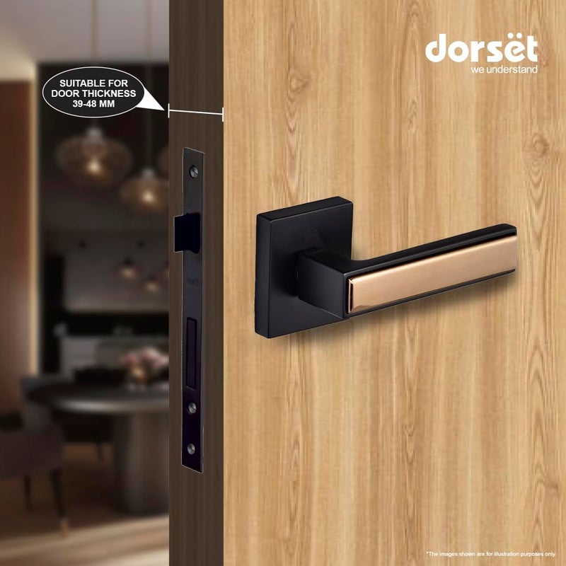 Dorset Kaira X On Rose Handle 70 mm Key and Knob Cylinder Ideal for BedroomMain Doors MLKAIOR07GMHG - Image 3