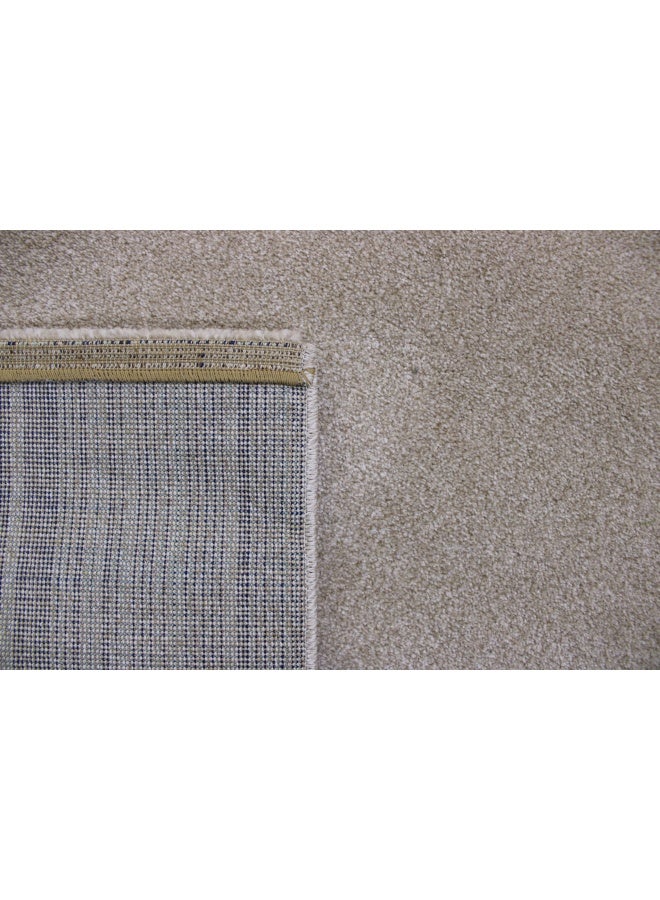 HANDPICKED FURNITURE Neutral Beige Rectangular Carpet Ultra Soft Area Carpets For Bed Room Living Room And Dining Room Anti-Slip Floor Carpets Easy To Clean Made In Turkey 150X230Cm - Image 3