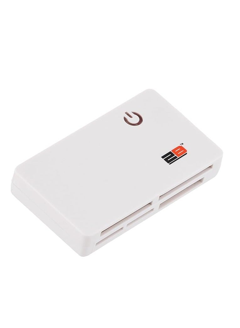 2B 480Mbps All-in-One Card Reader with USB 2.0 Port (CR003) - Image 3