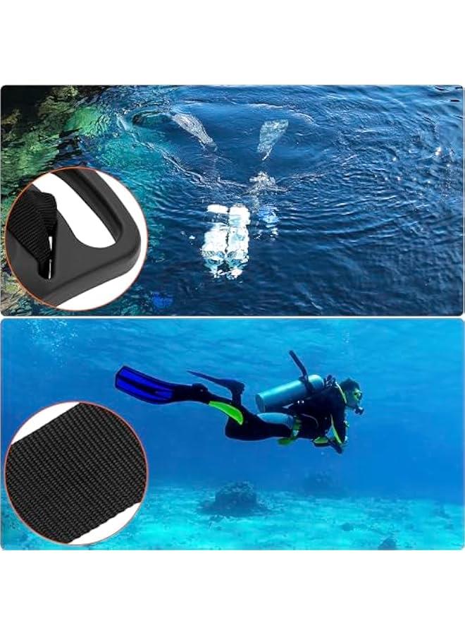 Arabest Dive Tank Backpack, scuba back harness, Black, 14.2×9.4 Inch, Suitable for Saltwater and Freshwater - Image 3