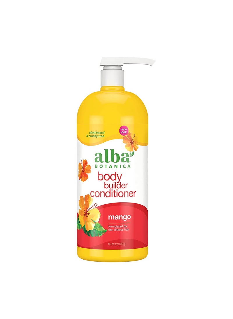 Alba Botanica - Alba Botanica Body Builder Conditioner Mango 32 Oz - Image 1