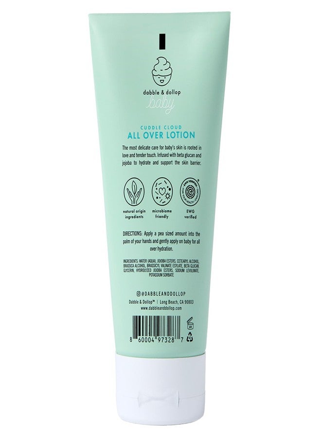 Dabble & Dollop Baby Cuddle Cloud™ All Over Lotion - Fragrance-Free Baby Moisturizer for Sensitive Skin, Gentle All-Over Hydrating Lotion (1-Pack, 5 oz) - Image 5