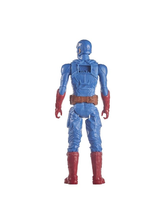 MARVEL Avengers Titan Hero Blast Gear Captain America Figure (30 Cm) - Image 1
